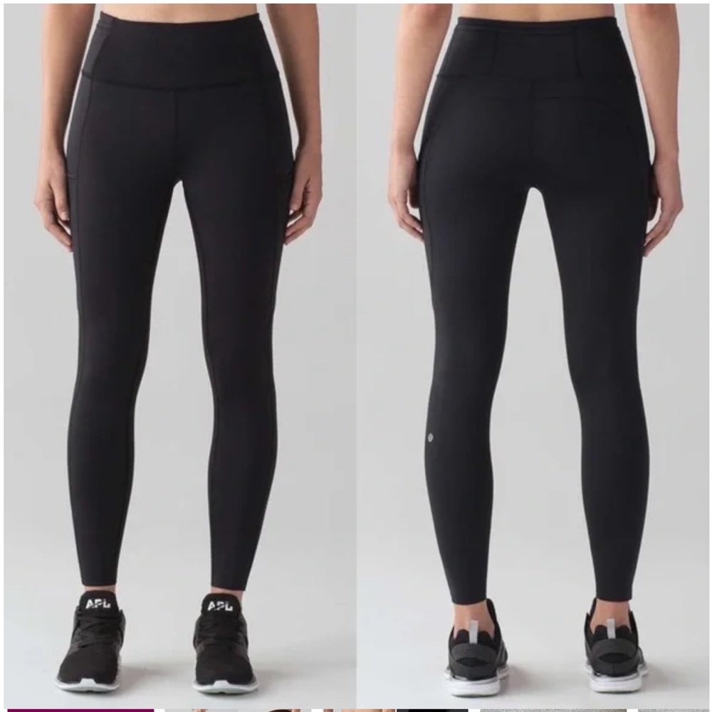 Lululemon Fast and Free 25” Black 12
